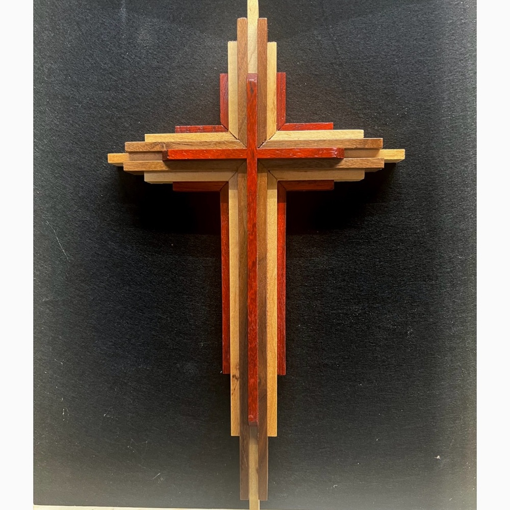 Wooden Cross Wall Decor